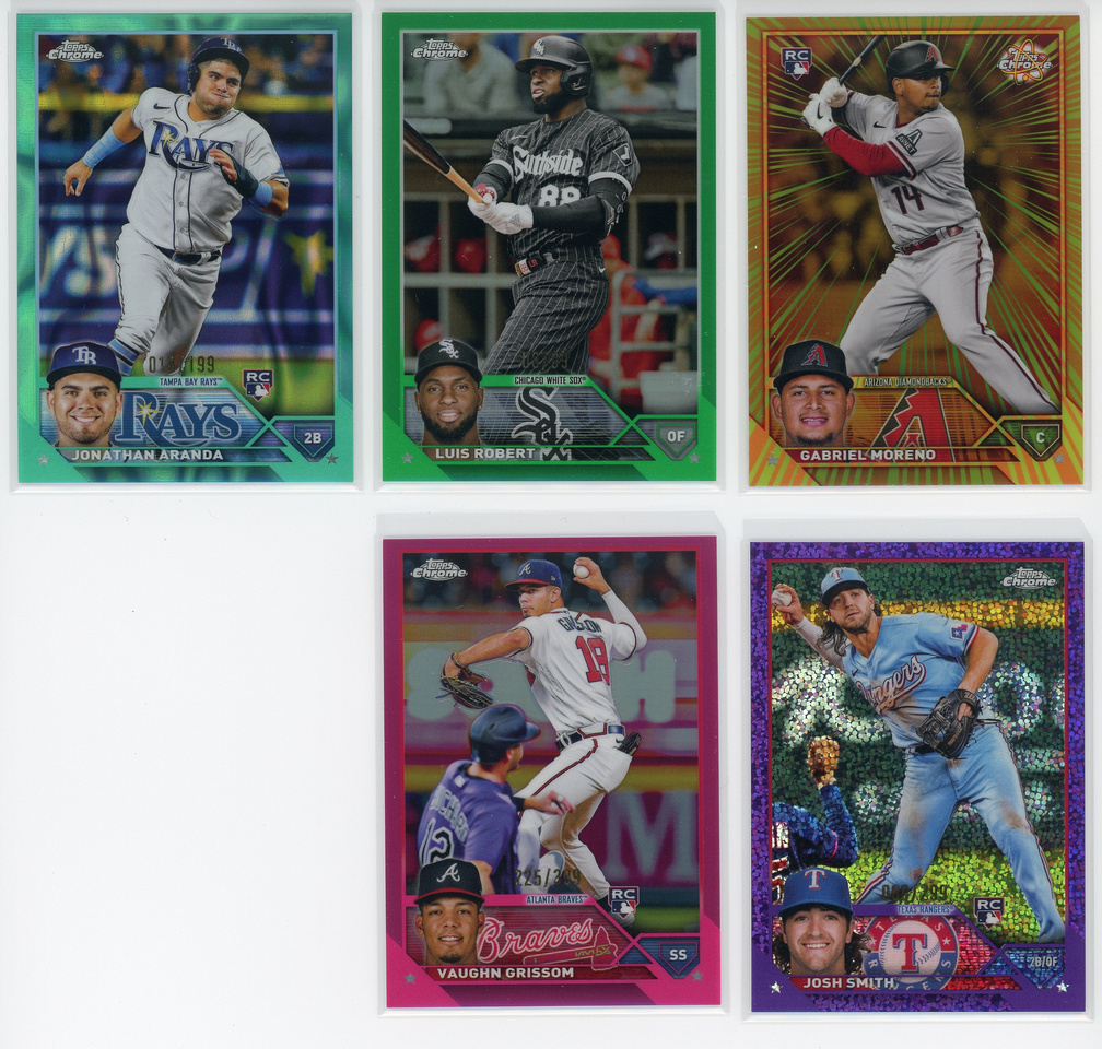 2023 Topps Chrome MLB Cards